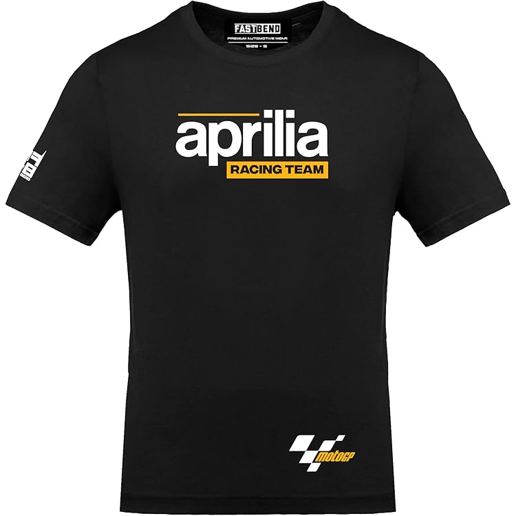 Buy FastBend TF 374 - Apri lli a457 Motorcycle Tshirt Funky Casual